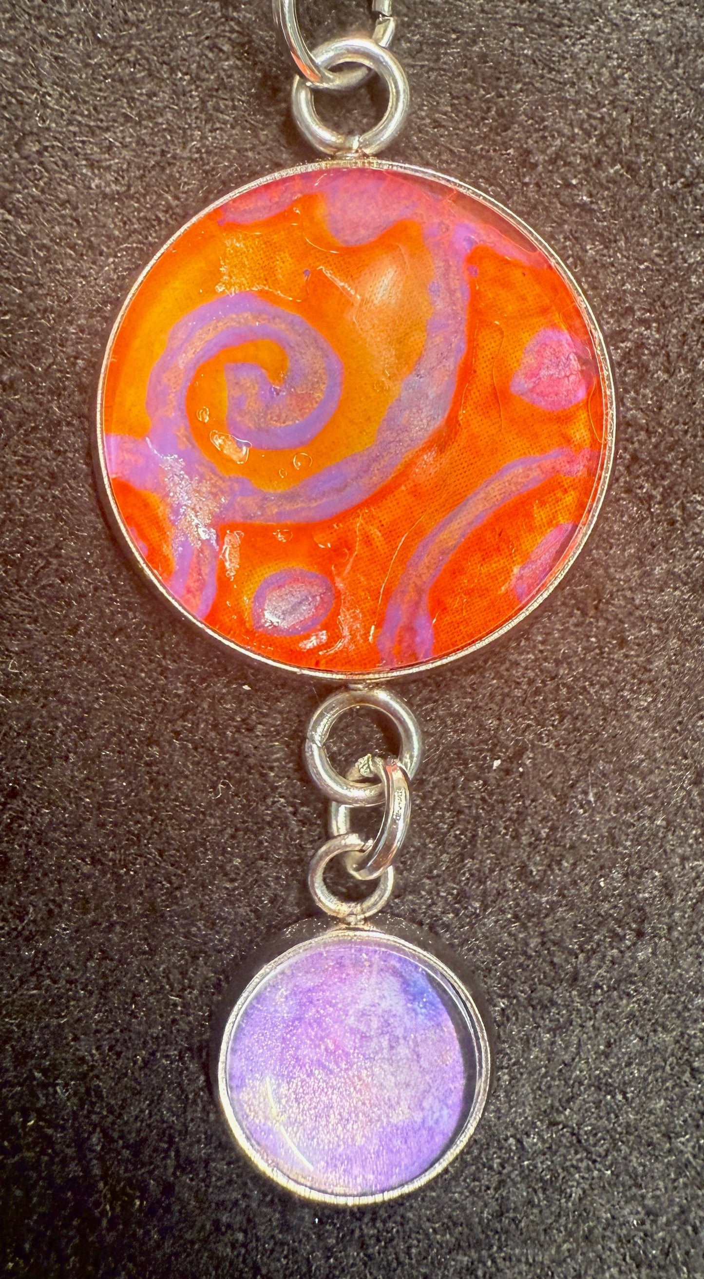 Color Splash Double Drop Pendant